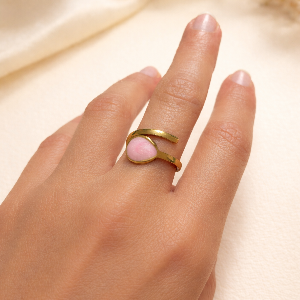 Anillo Pétale Rosé